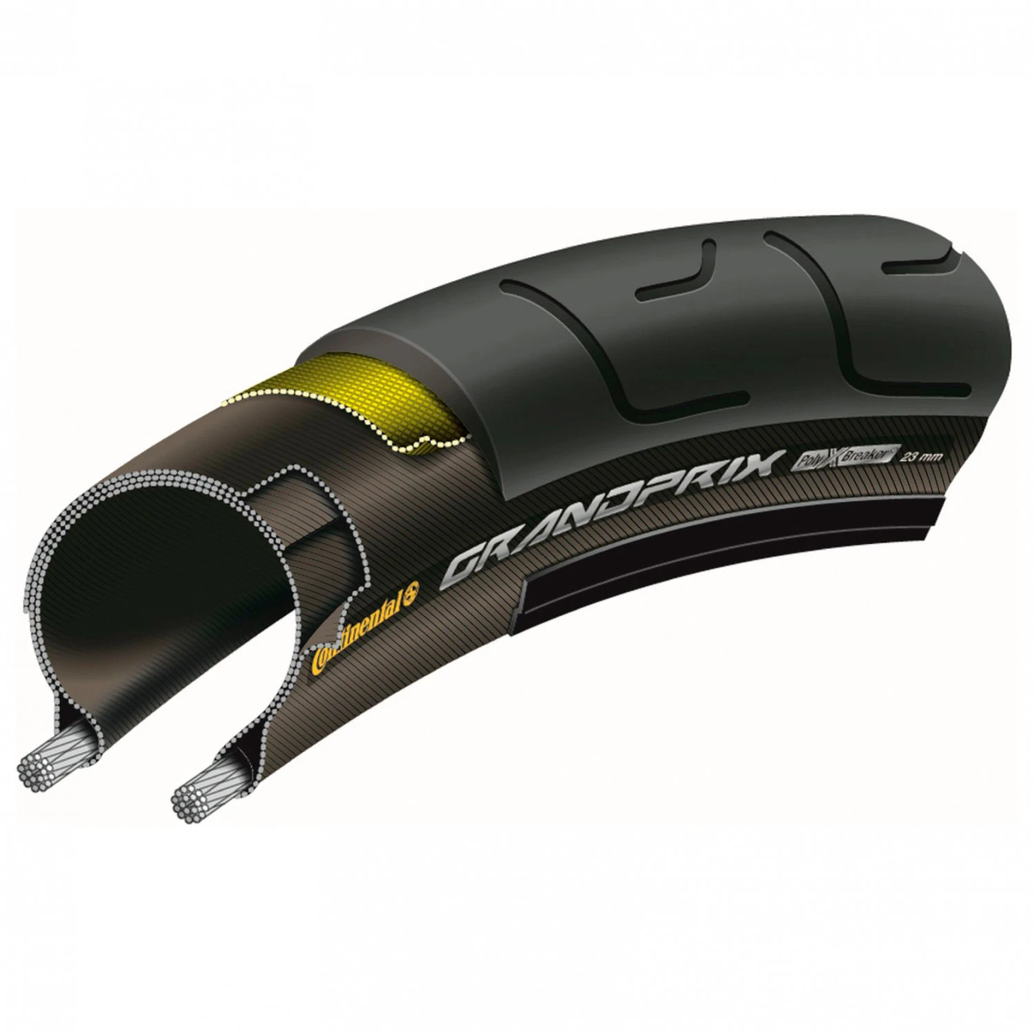 Continental - Grand Prix 28'' (28-622 Wire) Foldable Skin - Cyclocross Tyre
