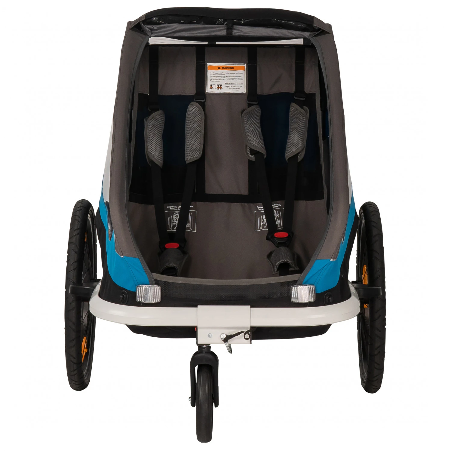 Hamax - Traveller With Bicycle Arm & Stroller Wheel - Child Trailer - Image 2