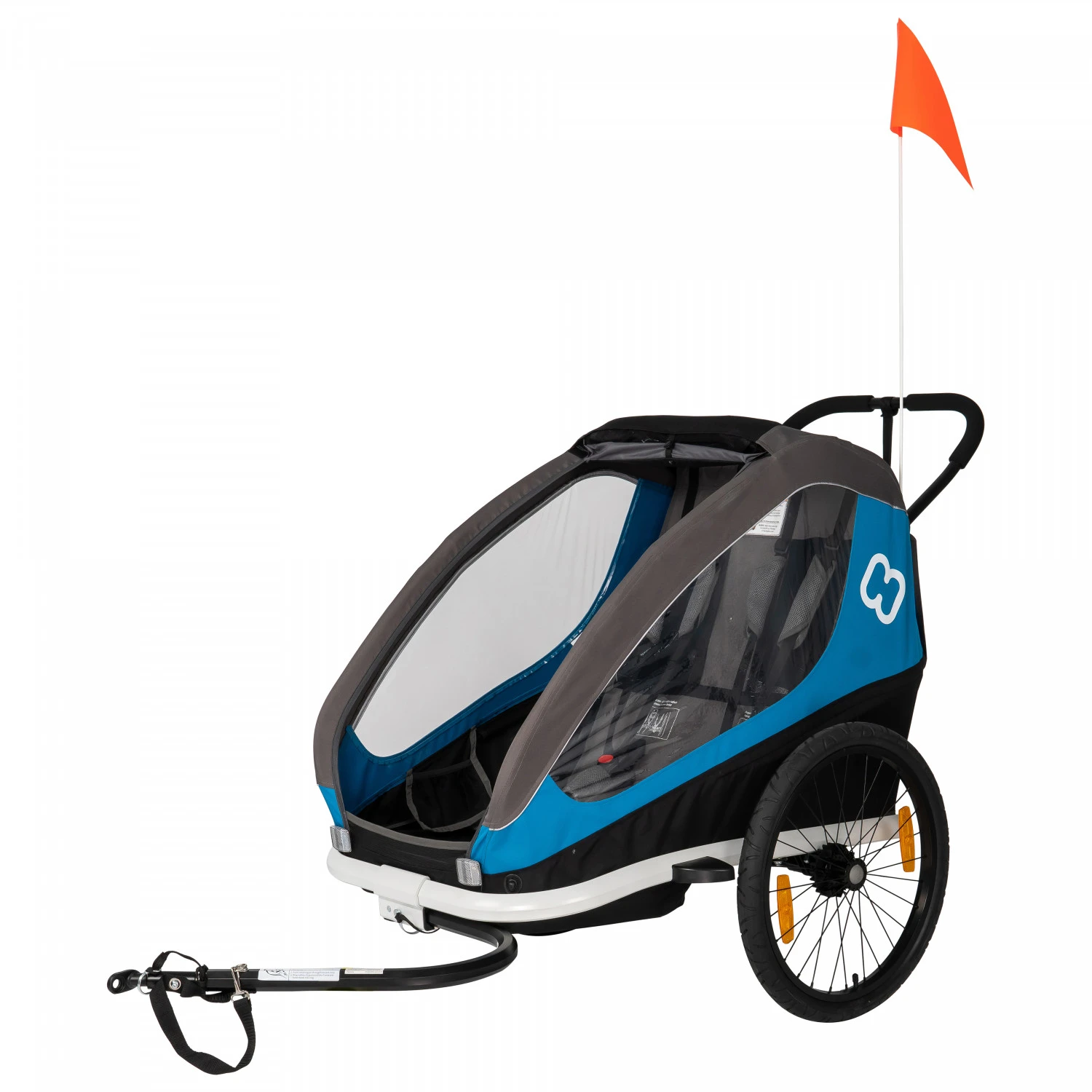 Hamax - Traveller With Bicycle Arm & Stroller Wheel - Child Trailer - Image 4
