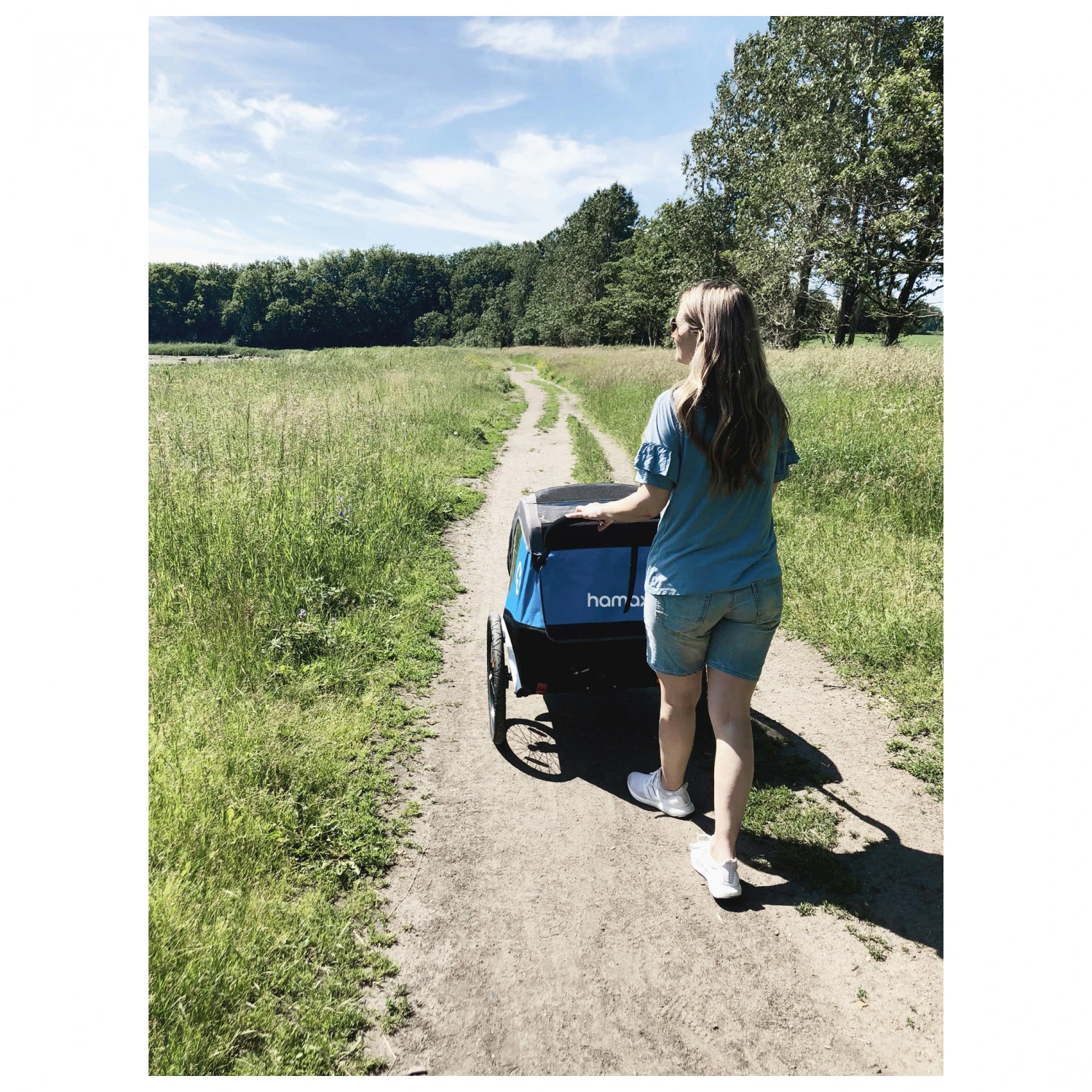 Hamax - Traveller With Bicycle Arm & Stroller Wheel - Child Trailer - Image 6